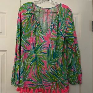 Lilly Pulitzer shirt - size large.